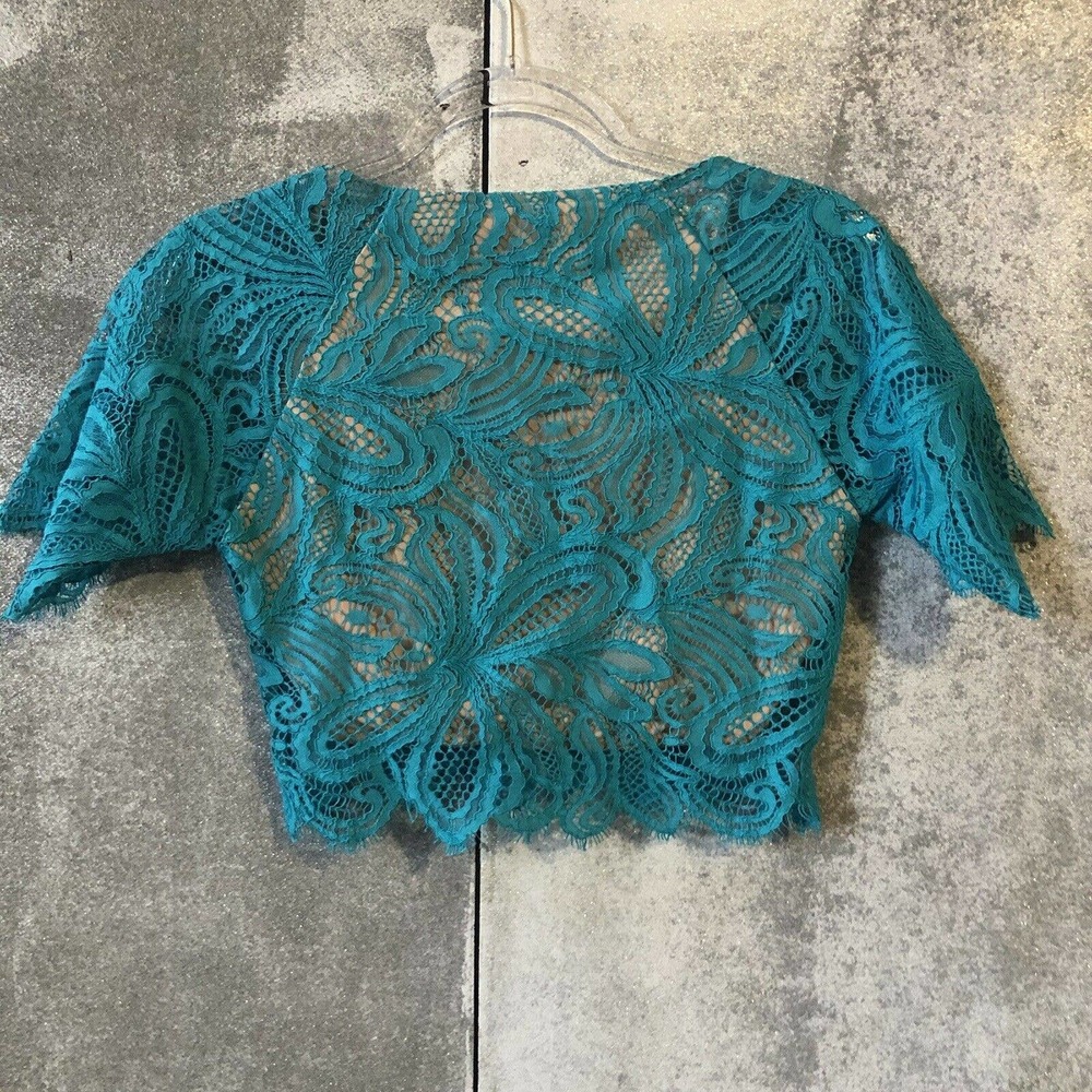 For Love & Lemons Nasty Gal Lace Crop (Top Only) - Picture 3 of 6